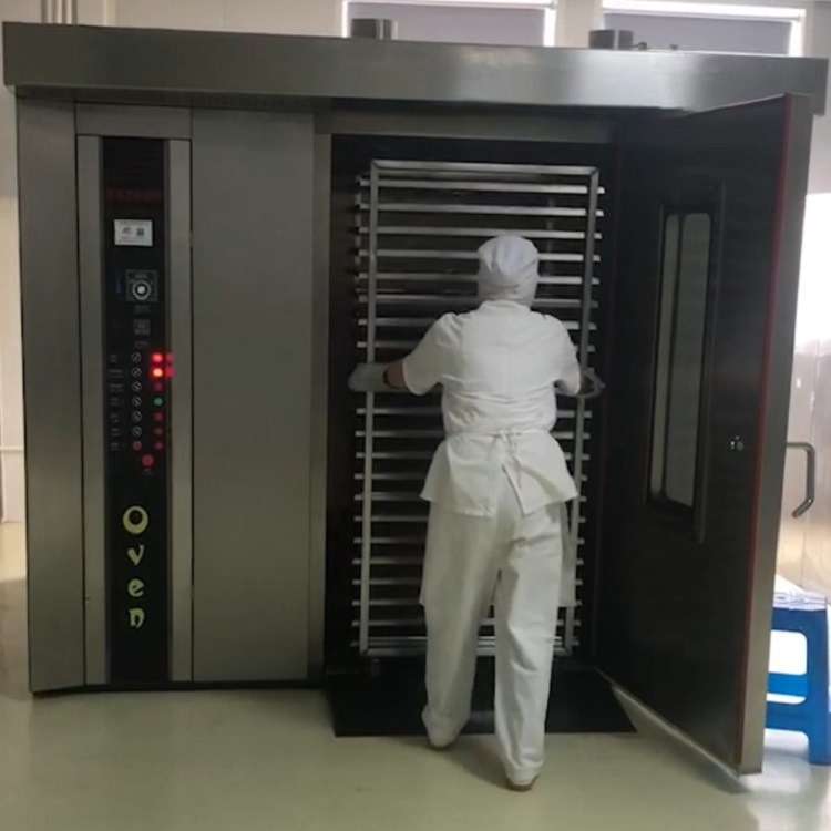 烤红薯热风旋转炉 16盘/32盘/64盘大产量烤箱 地瓜烟薯半成品烤炉