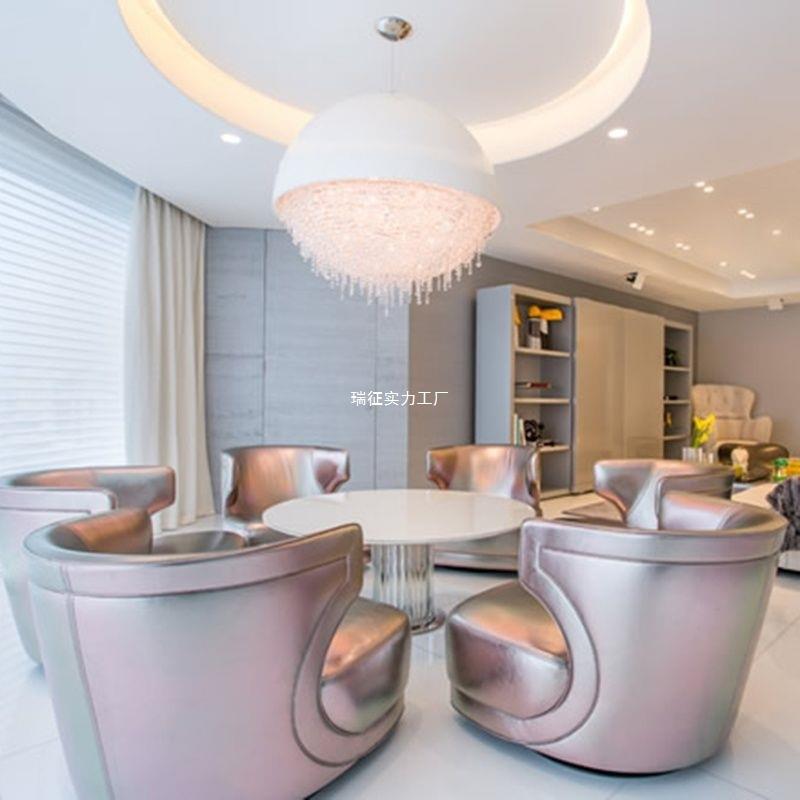 意大利米兰设计师轻奢水晶吊灯创意卧室书房餐厅样板房展厅客厅灯