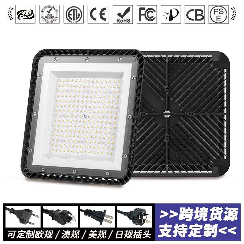 新款UFO高架灯工业仓库车库超市顶灯私模方型DOB工矿灯线性飞碟灯