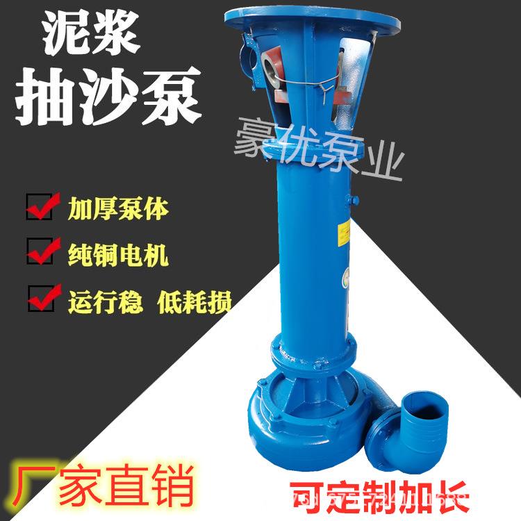 NL立式泥浆泵浮筒泥浆泵河道清淤污泥泵液下无堵塞耐磨泥浆泵抽沙