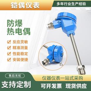 防爆热电偶T100一体化探头防爆温度传感器WRN 241热电偶 240 WRN