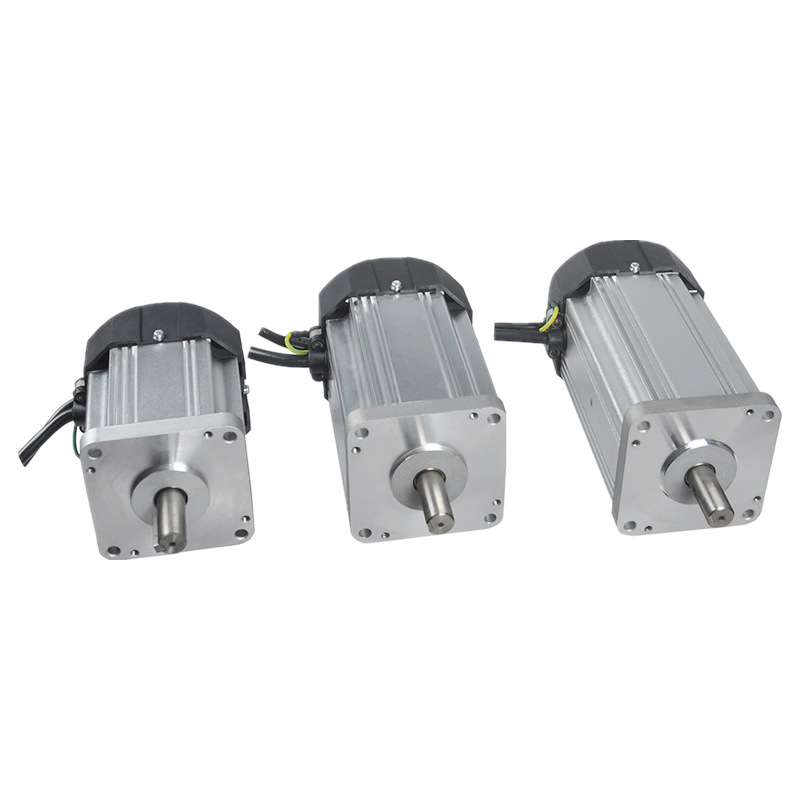 220V 750W 6千转80型电动机带风叶直流无刷电机无极调速高转速
