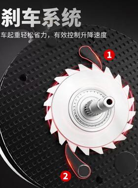 3YV54TF1倒链手拉葫芦1吨2吨3吨5吨10t小型吊机手动升降hsz圆型起