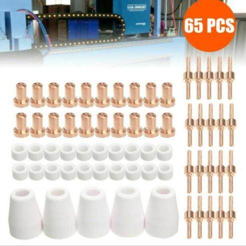 PT31 LG40 温州40 电极喷嘴65PCS 套件装 电极喷嘴保护帽分流器