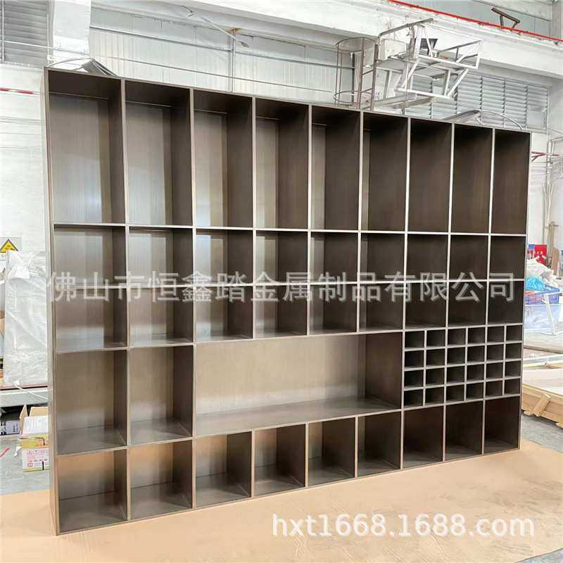 现代不锈钢壁龛家装电镀黑金储物柜子书房带灯304不锈钢收纳书柜,基础建材,脚轮/万向轮,淘宝优惠券,粉丝福利购,淘宝优惠卷