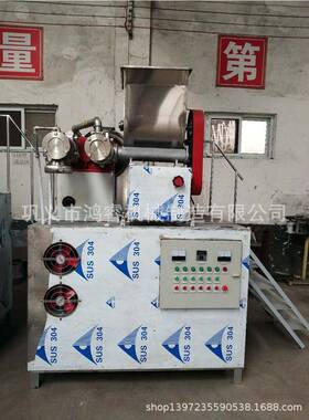贵州仿手工制米线机新型双筒不锈钢米线机自熟挂面设备