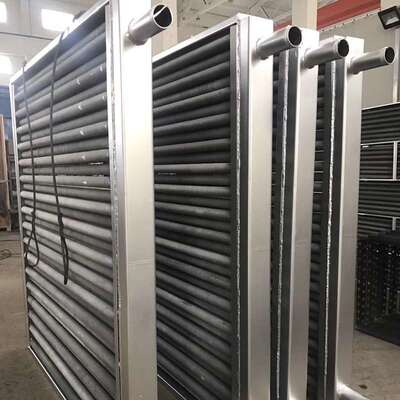 管式散热器 工业钢铝复合蒸汽散热器散热片 翅片管式换热器 现货
