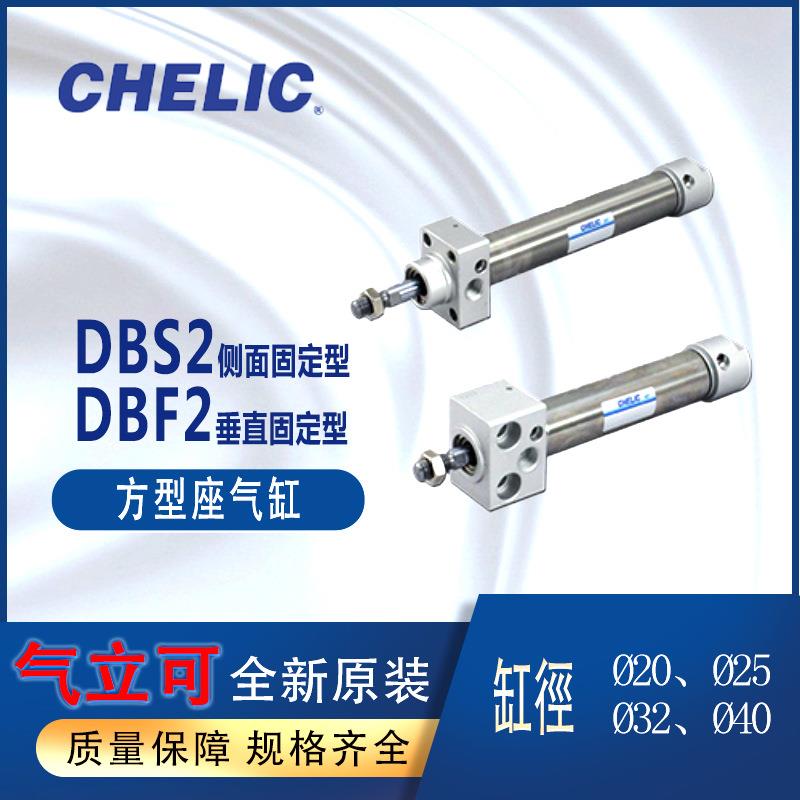 方型座气缸DBS2垂直固定DBF2不绣钢DBF2-32-75-C缓冲