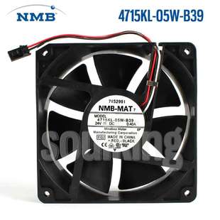 全新NMB美蓓亚4715KL B3924V0.40A12038三线报警风扇静音 05W