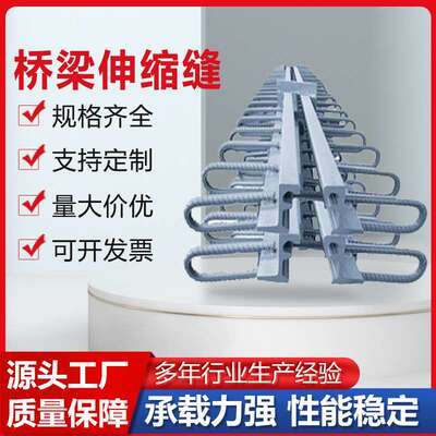 鑫威公路桥梁伸缩缝C40F60D80E160型毛勒缝模数式伸缩缝厂家