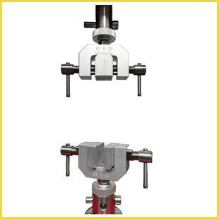 拉力机夹头双边锁紧铝夹具穿刺夹具偏心轮夹具绕线夹具气动夹具