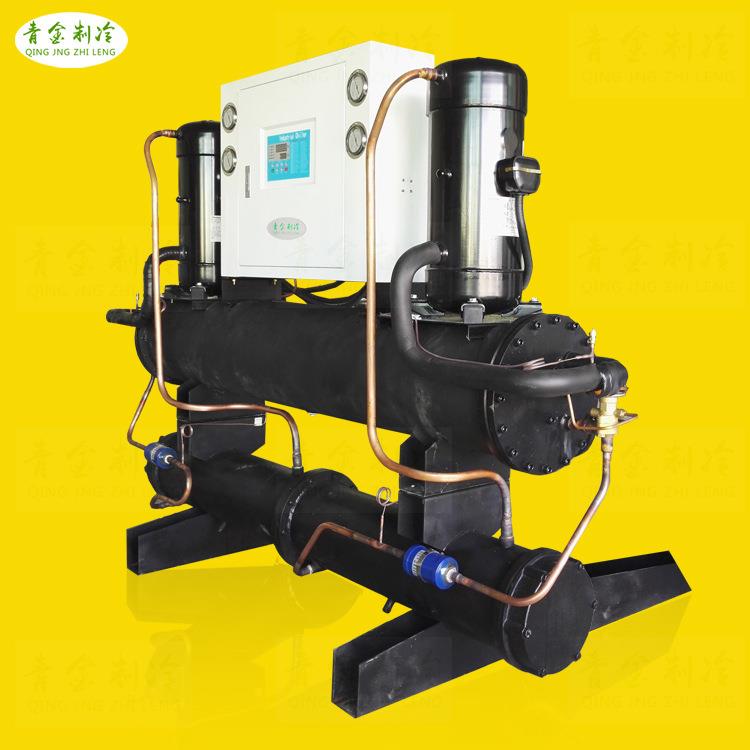 集中冷却油冷机哈默哈挺哈沃奇机床快速降温水冷式冷油机