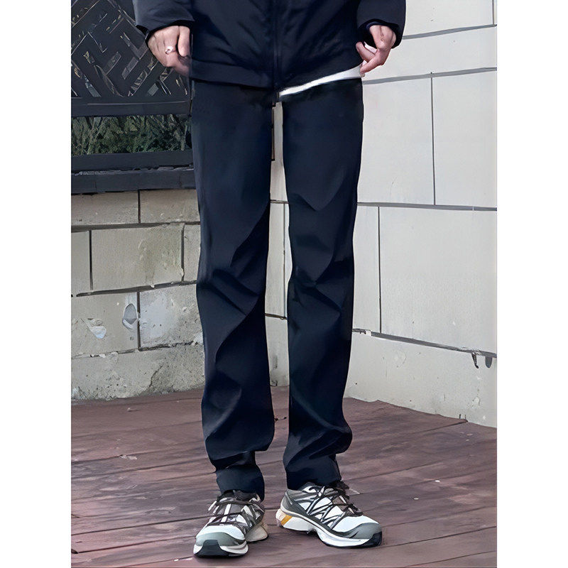 防风防水软壳冲锋裤男款秋季cleanfit裤子冰丝速干户外登山工装裤