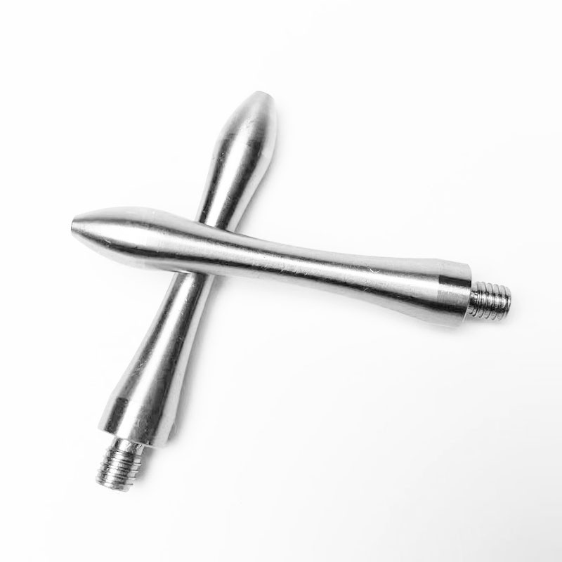 盘车鱼竿套管溪流杆改装配件套筒管家婆平衡杠三R件套DIY不锈钢,