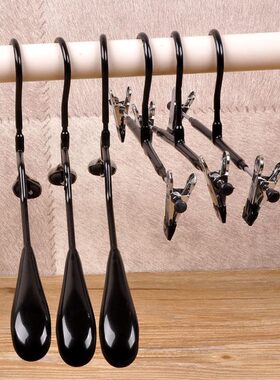 防滑无痕衣架勺子浸塑衣挂成人儿童衣服撑裤夹白色衣架服装店衣架