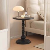 替代黑色铁艺床头柜简易窄边现代简约床头置物架小型轻奢创意卧室