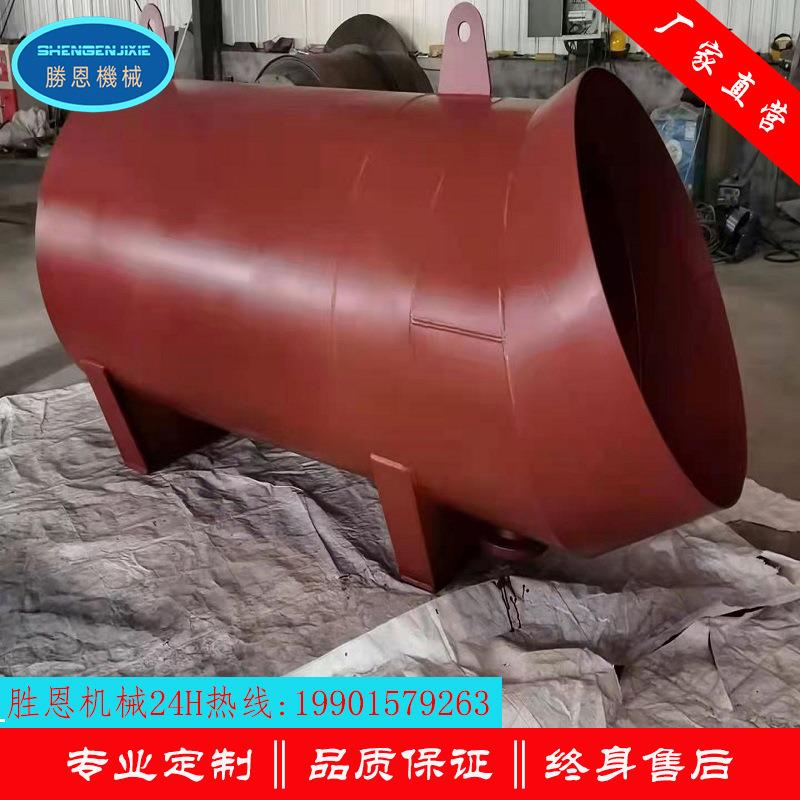 胜恩 厂家直营 新建管道吹扫消音器 吹管消声器全国发货