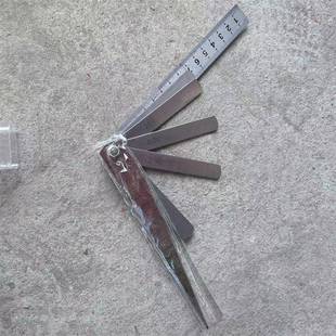 0.7 0.1 0.5 0.2 1.0mm铁路钢轨间隙尺轨缝尺塞尺组合测量尺 0.3