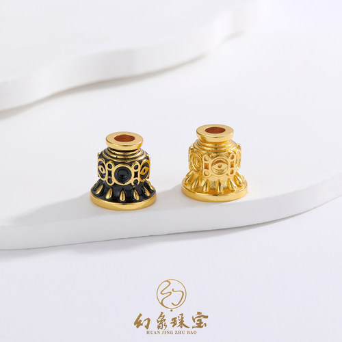 金包银法眼塔佛珠塔头三通配件