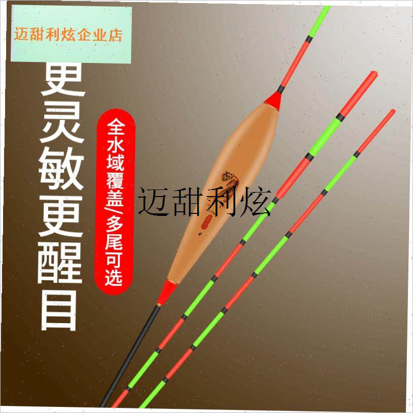 神眼阿芦高灵敏野钓浮漂正品鲫鱼漂超醒L目加粗漂浮抗风浪鱼漂浮,