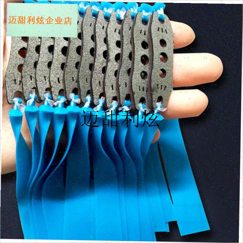 2012锥度耐用高弹力暴力蓝扁皮筋大威力强O力防冻户外弹弓专用皮,