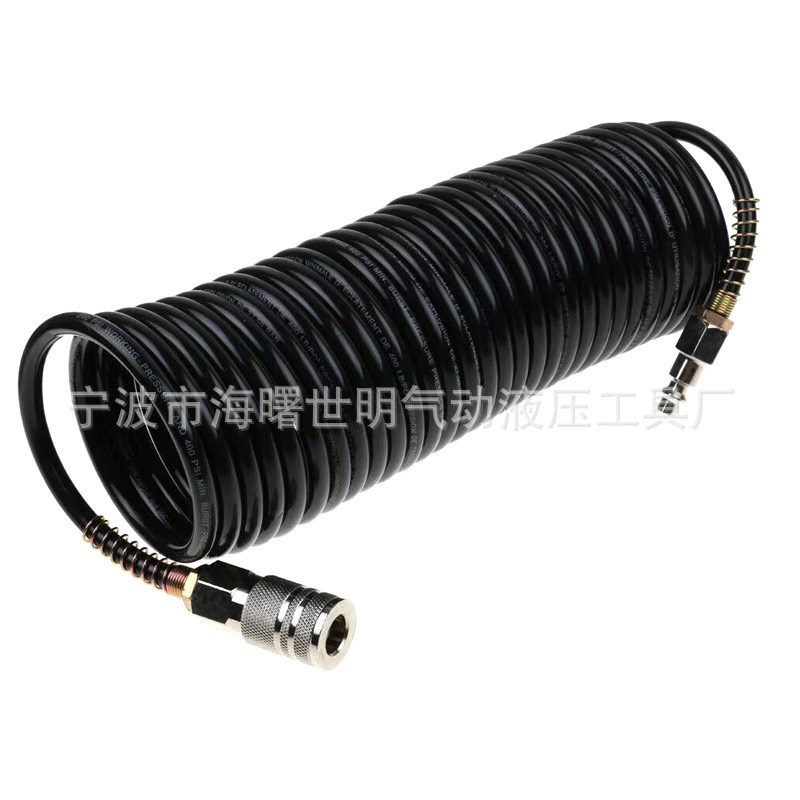 PU气管 587.5m软管 空压机PVC管 PE气动风管带美式快速接头