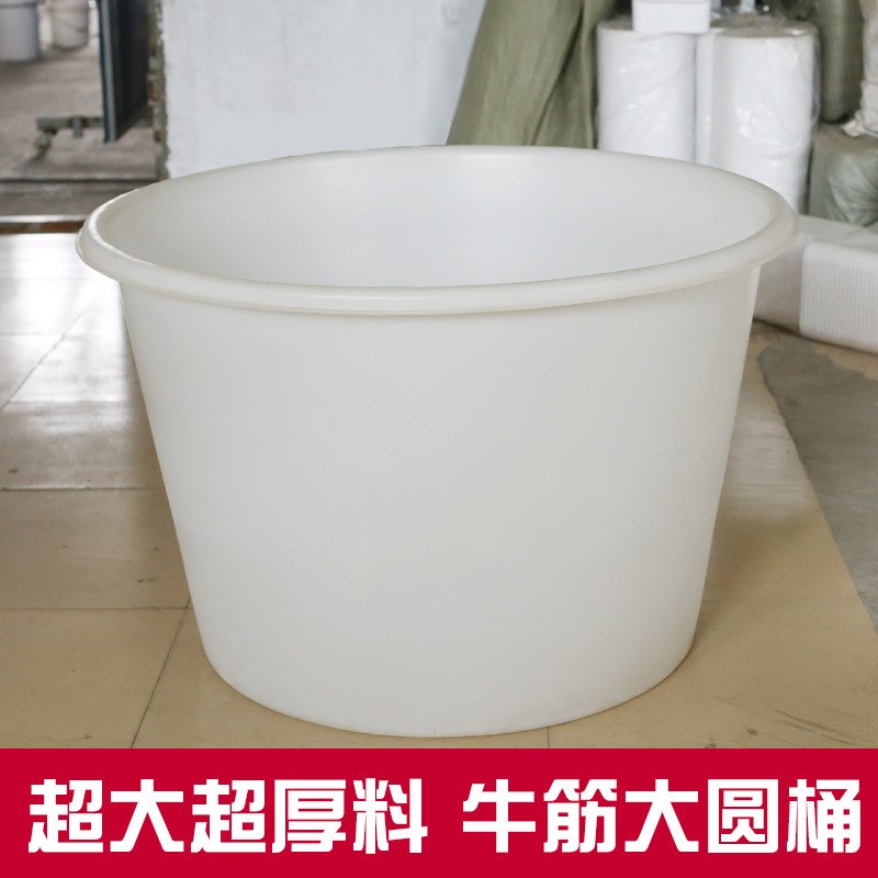 厂家500升 圆形800公斤大口1吨泡菜桶加厚3立方5吨腌菜塑料桶