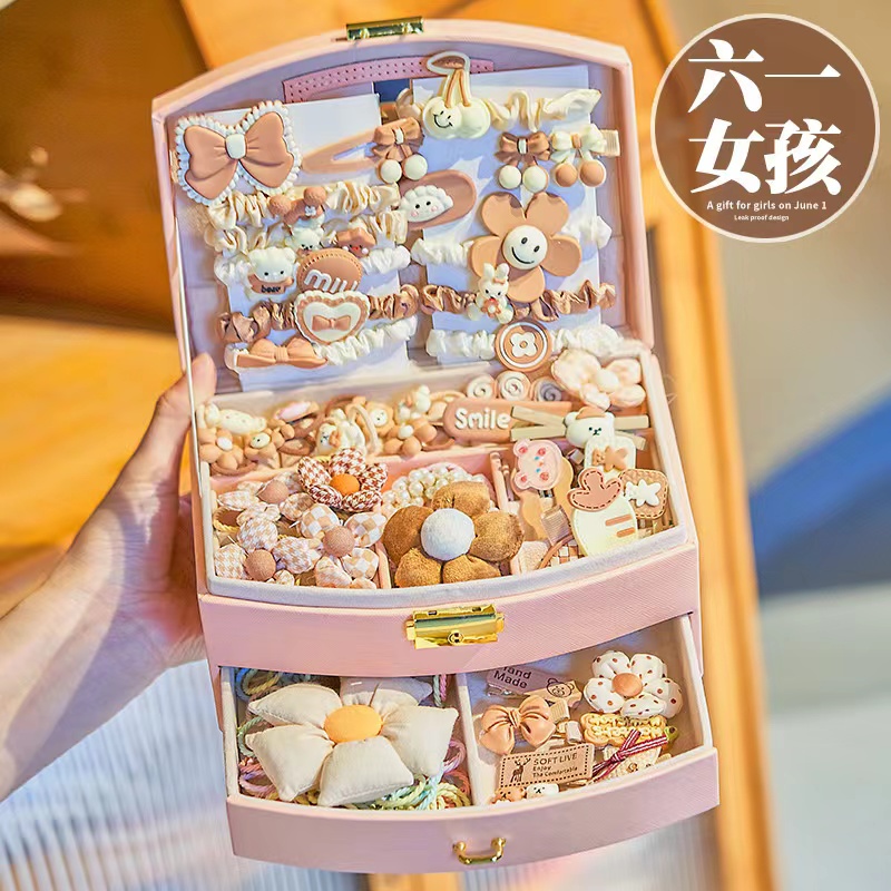 小朋友儿童发箍3岁女孩网红生日w礼品6女童4-5发饰7玩具8十9礼物1