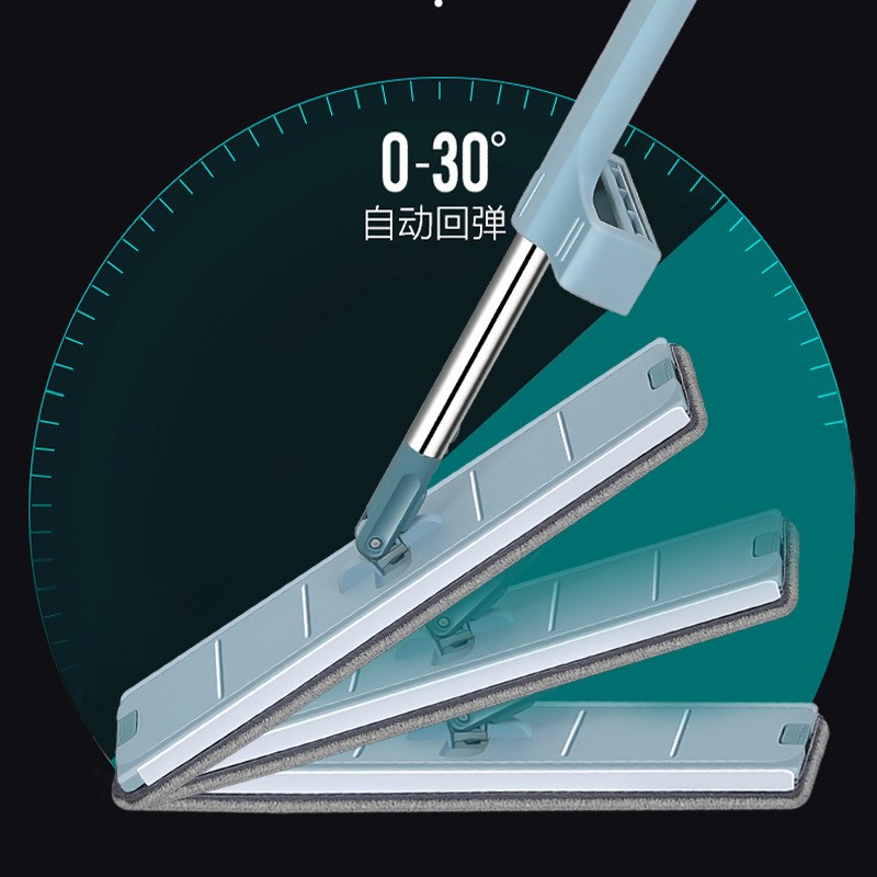 干湿两用旋转免洗拖把平板拖布家用懒人拖把免手洗拖把