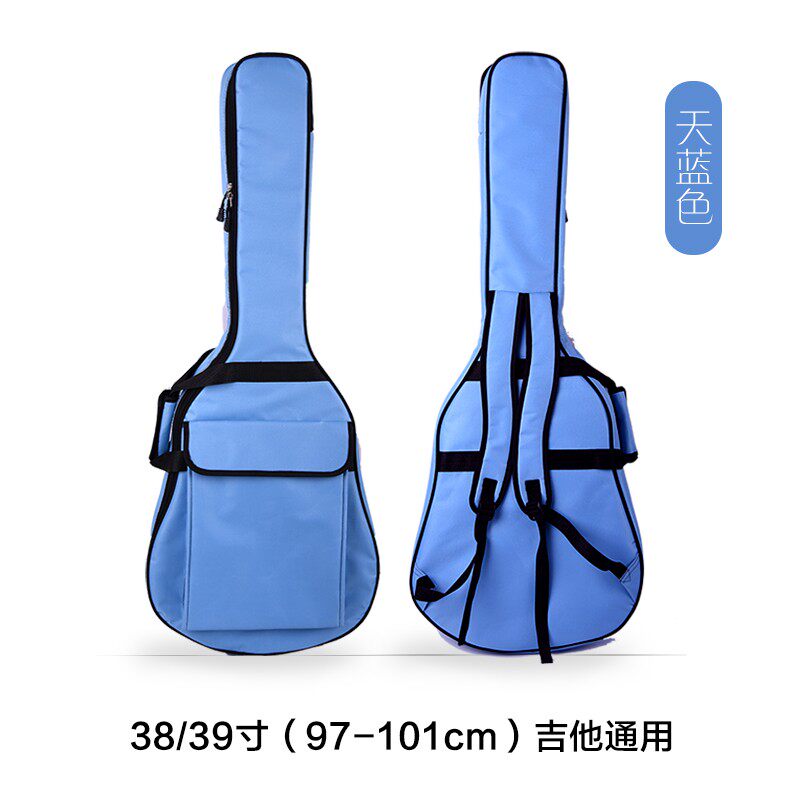 加厚双肩民谣f木吉他包36/38/39/40/41寸古典电吉他袋套背包琴