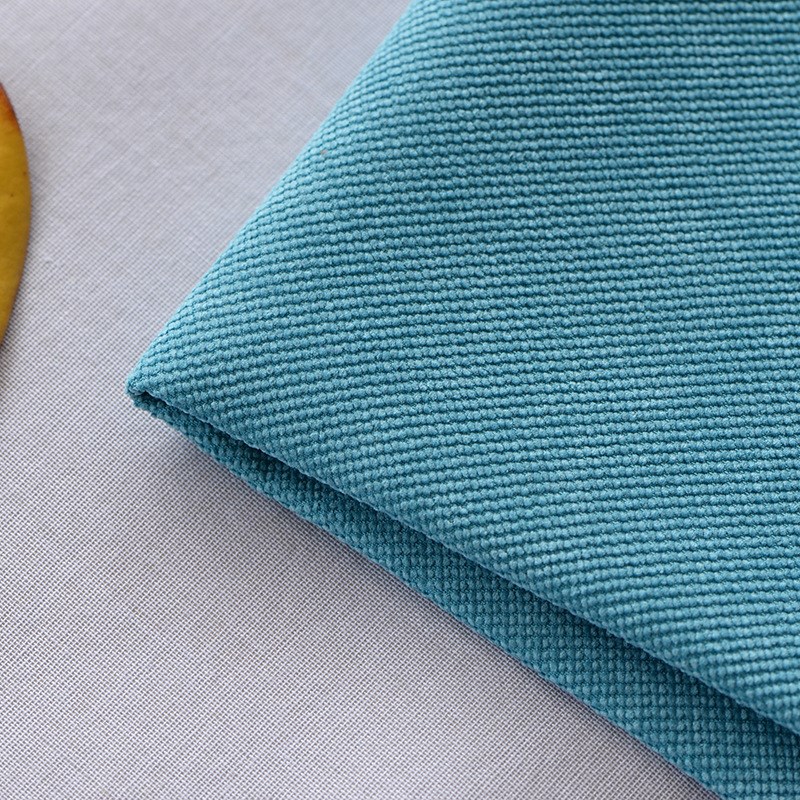 沙发布料纯色法兰绒布加厚割绒沙发垫抱枕飘窗垫面料厂家现货