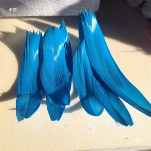 点翠胸针deiy材料花丝上浆仿点翠羽毛鹅毛配珠团建DIY饰品大片