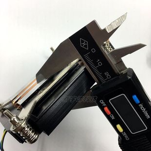 超薄21mm一体机 1151/1150 CPU侧吹涡轮风扇R 两热铜管大风散热器