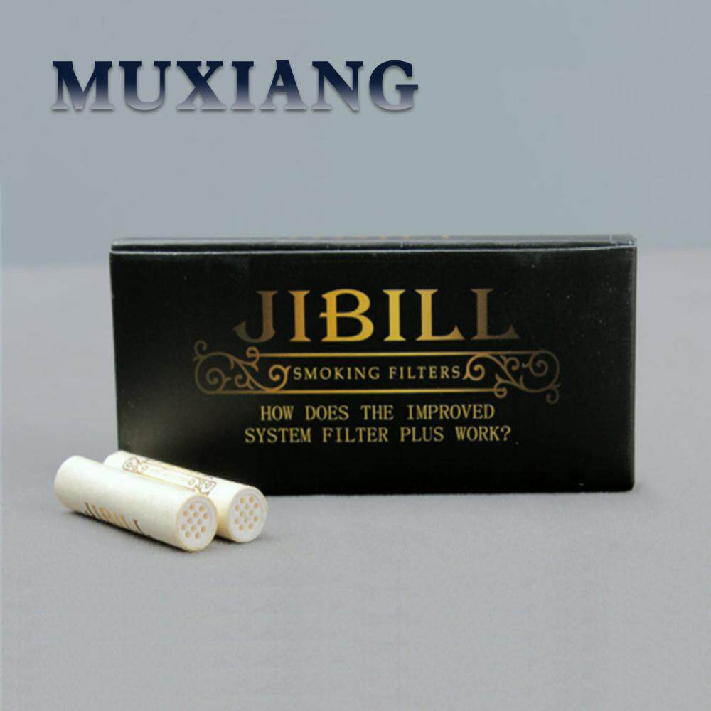 新品JIBILL烟具配件9MM活性炭滤芯6mm 7mmN 8mm石楠木烟斗陶瓷款