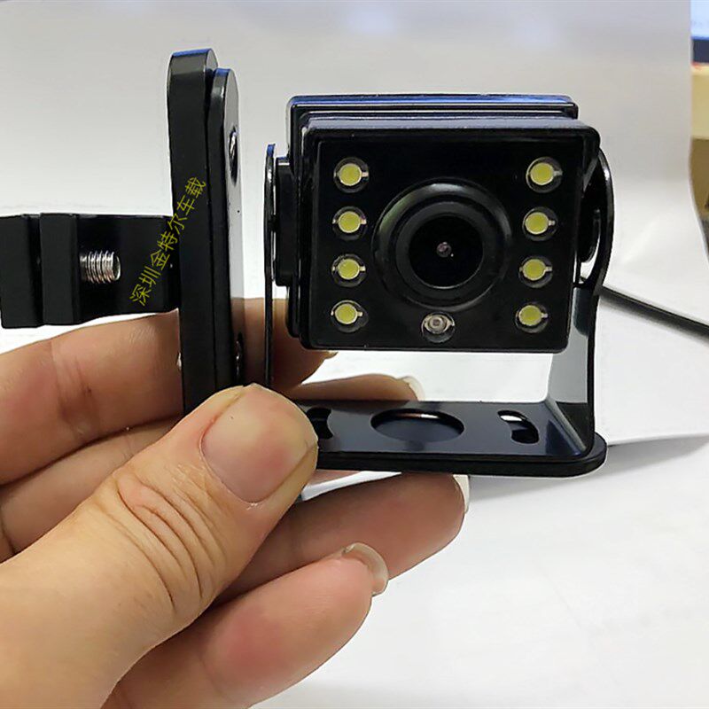 极速大小货车左右盲区n简易固定支架4路监控360度旋转摄像头金属