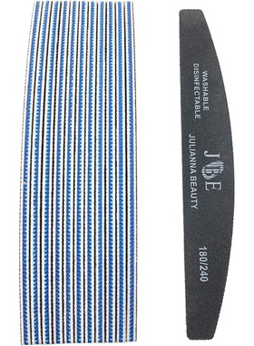 极速10 Pcs Nail File 100 150 180 240 GriLt Unhas De Gel Nail