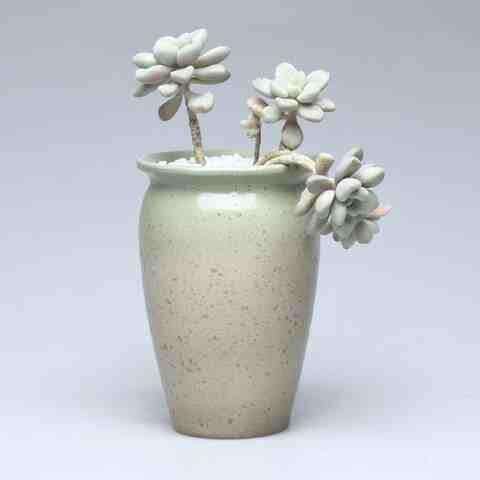 新品多肉花盆老桩大号高透气手拉粗陶多肉植物花S盆器陶罐创意紫