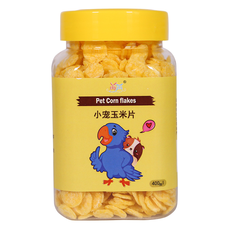 仓鼠零食a玉米片兔子主粮磨牙金丝熊龙猫荷兰猪粮食饲料用品罐装
