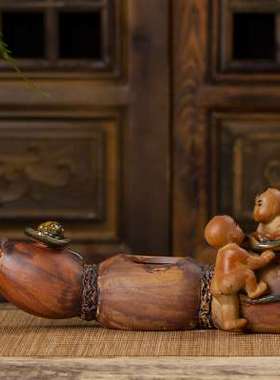 极速中式陶瓷水培花瓶花s插工艺礼品摆饰家居装饰客厅书房动植物