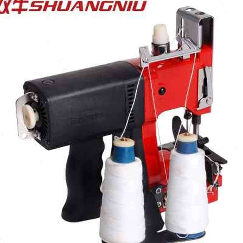 新品双牛牌缝包机手提式p双线GK9550迷你封口机工厂打包机封包机