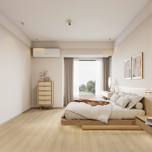 极速客厅卧室木纹砖大板750x1A500肌肤釉原木奶油风柔光瓷砖地砖