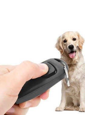 新品2 In 1 Pet Dog Clicker Dog Training Whistle ClicXker Dog