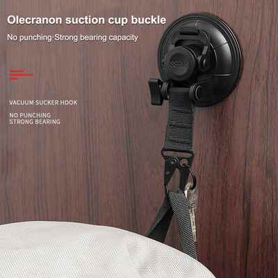 新品Outdoor Camping Hiking Suction Cup Anchor SRecuring Hook
