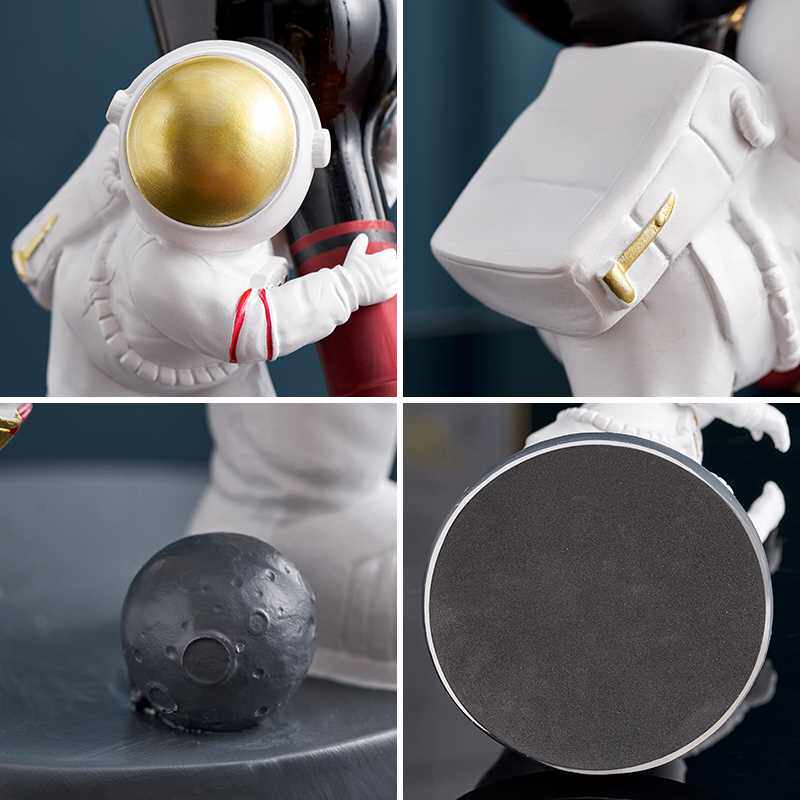 新品创意宇航员j红酒架摆件酒柜电视柜个性现代简约摆设客厅家居