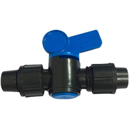 新品16滴灌带接头旁通阀开关滴管直接农K用滴灌配件浇地连接接头