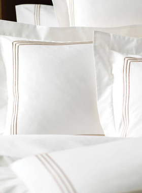 极速140支埃及长绒r棉四件套白色床单床笠五星级酒店床上用品