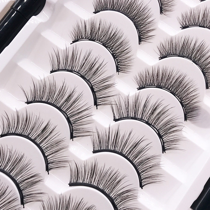 极速Magnetic Volume Eyelashes Box PackIage Set Full Strip 5/