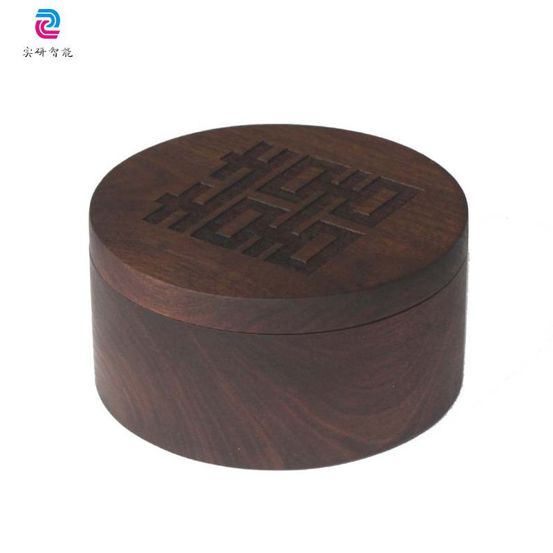 极速实木木盒礼品收m纳盒激光雕刻机 木质衣架扣子碗筷子勺子雕花