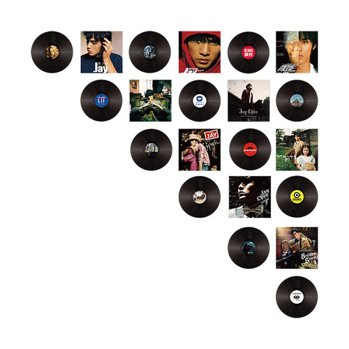 极速网红烧烤店墙面装饰品创意工业风酒I吧场景布置周杰伦黑胶唱