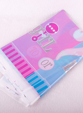 极速Gender revealing party tableware set newborn Tparty deco